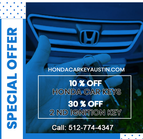 Honda Car Key Austin Special Offer